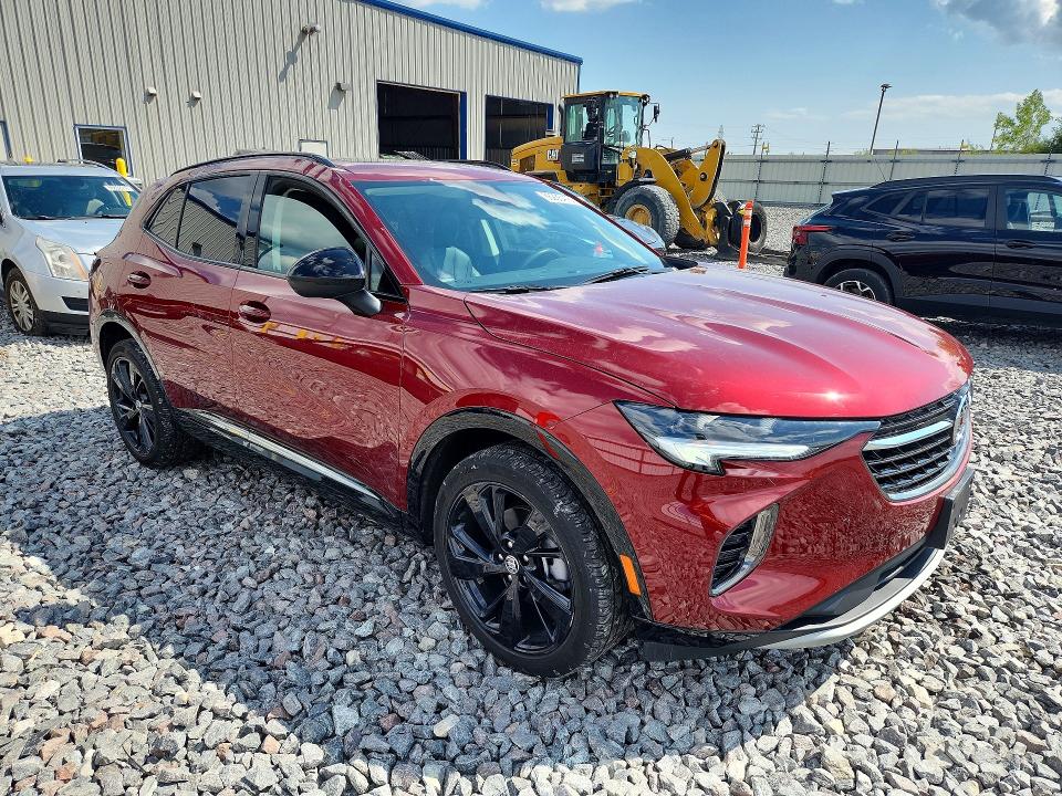 2022 Buick Envision VIN LRBFZPR41ND015796 COPART salvage auction — REAR END, Wi - Cert Of Title-Salvage Vehicle, sold $7,600 on 2026-09-04 (photo 4)
