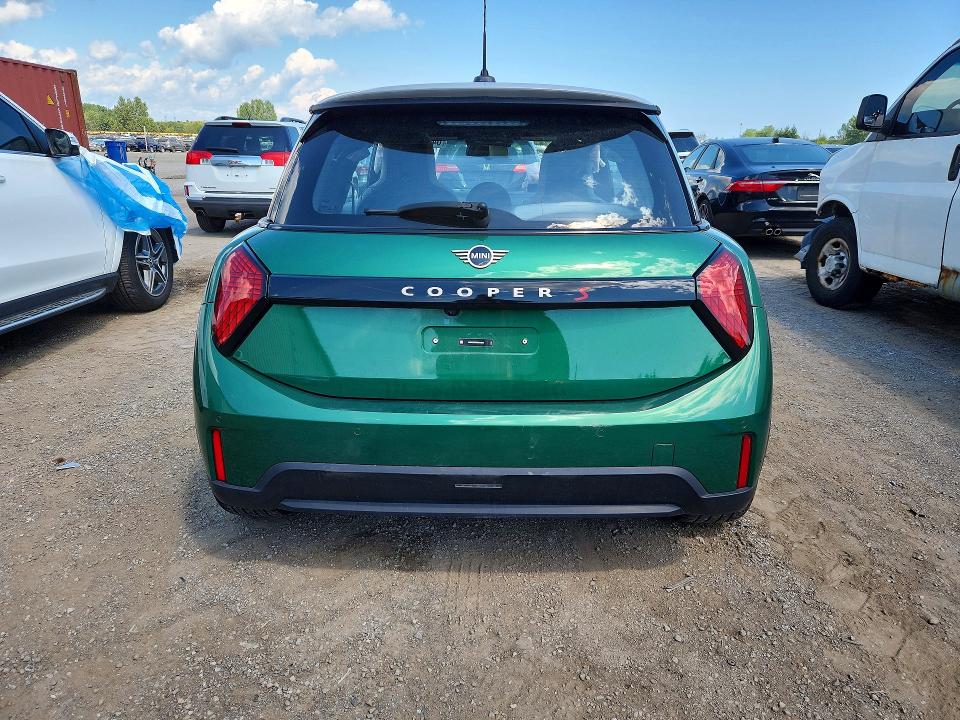 2025 Mini Cooper VIN WMW23GD05S2W12492 COPART salvage auction — FRONT END, On - Permit No Brand - Unfit, sold $8,200 on 2026-08-27 (photo 6)