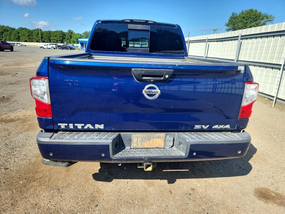 2021 Nissan TITAN VIN 1N6AA1ED2MN505482 COPART salvage auction — NORMAL WEAR, La - Certificate Of Title, sold $14,000 on 2026-09-03 (photo 6)