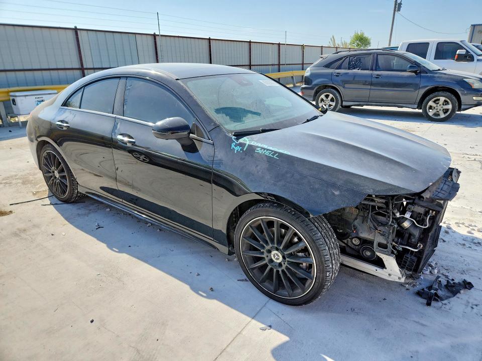 2021 Mercedes-benz Cla-klasse VIN W1K5J4GB1MN223003 COPART salvage auction — FRONT END, TX - SALVAGE VEHICLE TITLE (P), sold $10,900 on 2026-09-18 (photo 4)
