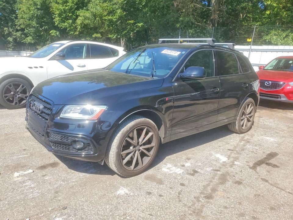 2016 Audi Sq5 VIN WA1CCAFP5GA122544 COPART salvage auction — SIDE, Ga - Cert Of Title-Salvage, sold $5,200 on 2026-09-01 (photo 1)