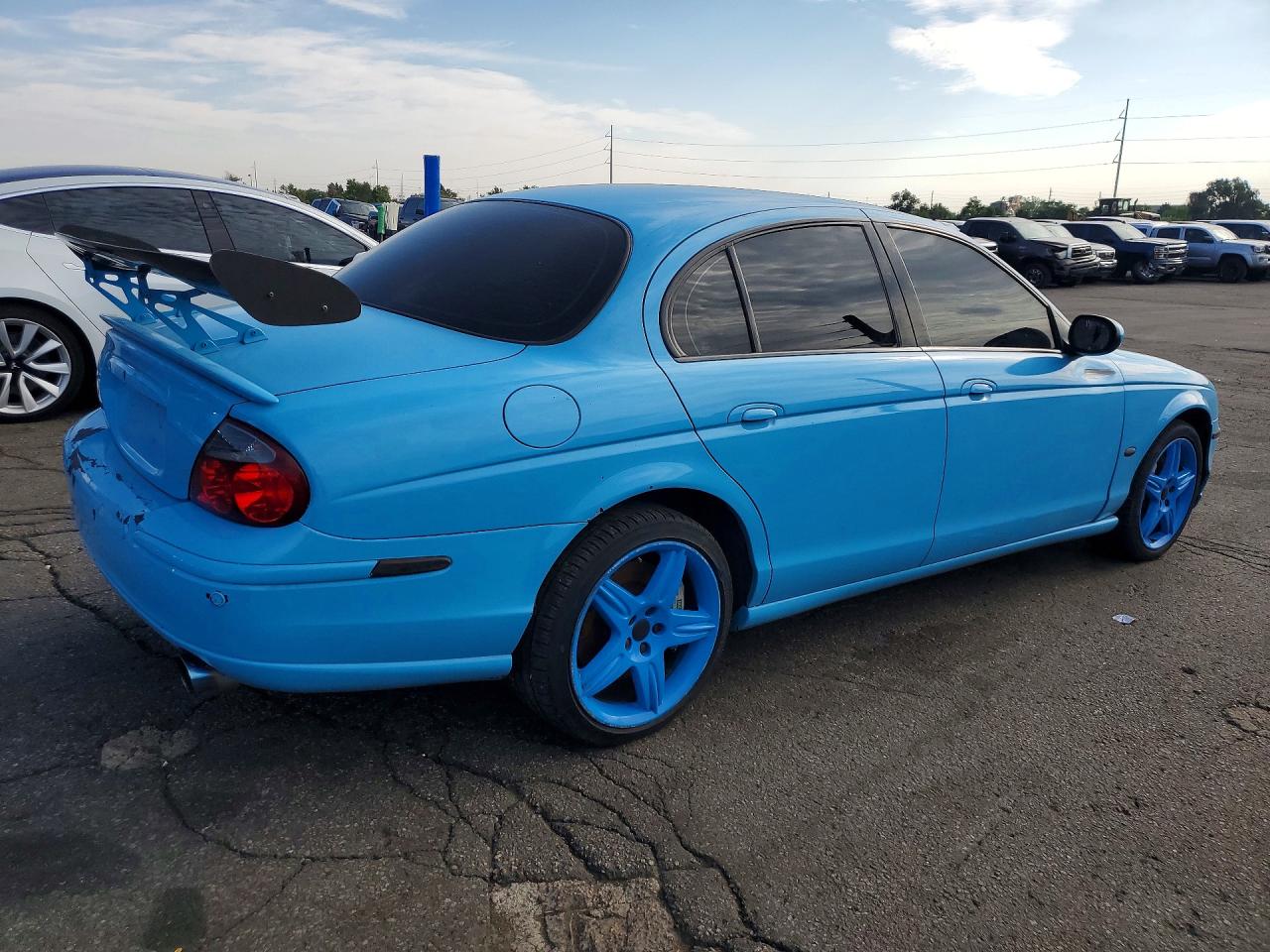 2003 Jaguar S type VIN SAJEA03V431M63575 COPART salvage auction — Side, CO - CERTIFICATE OF TITLE (P), sold $375 on 2026-09-03 (photo 3)