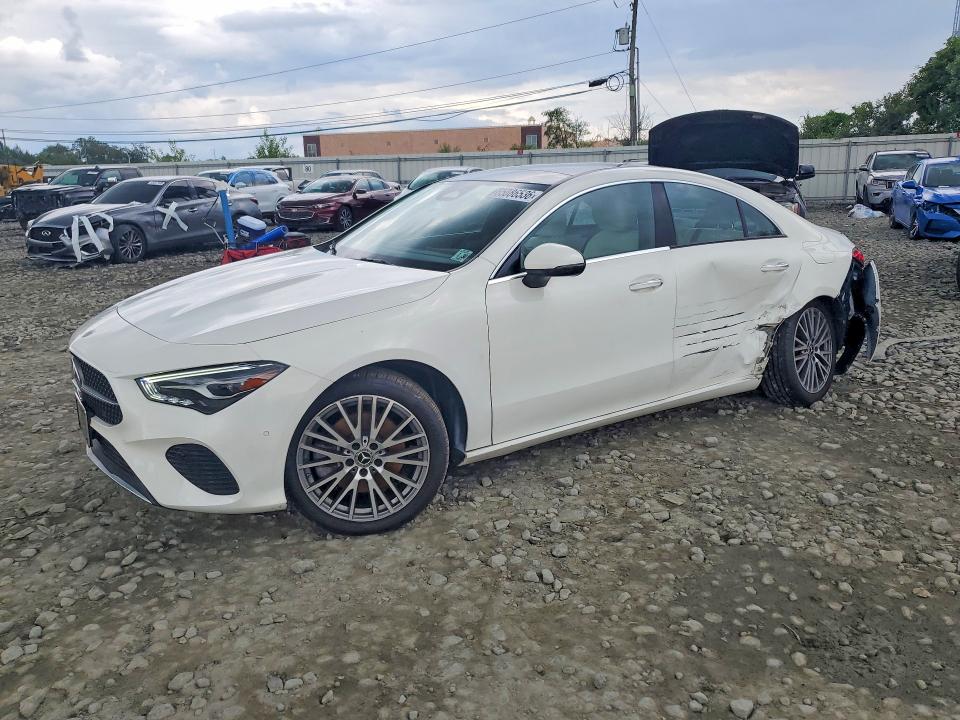2025 Mercedes-benz Cla-klasse VIN W1K5J4HB4SN506703 — COPART salvage auction photo