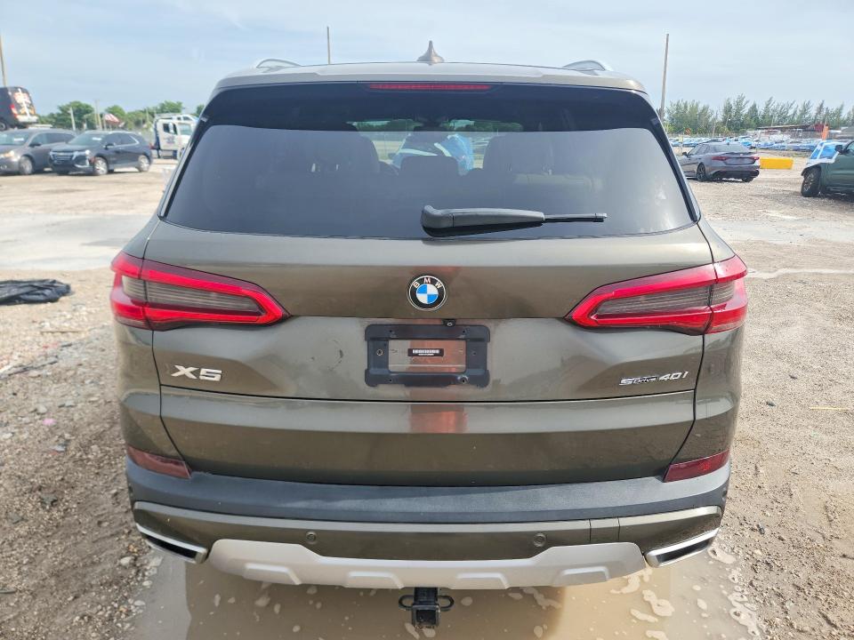 2020 BMW X5 VIN 5UXCR4C07L9B83209 COPART salvage auction — MINOR DENT/SCRATCHES, Or - Certificate Of Title (P), sold $15,200 on 2026-09-10 (photo 6)