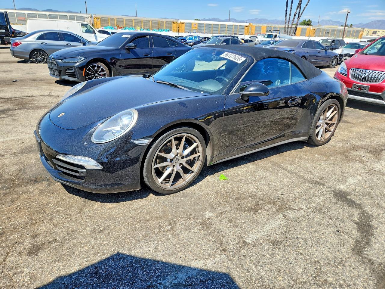 2014 Porsche 911 VIN WP0CA2A93ES140364 — COPART salvage auction photo