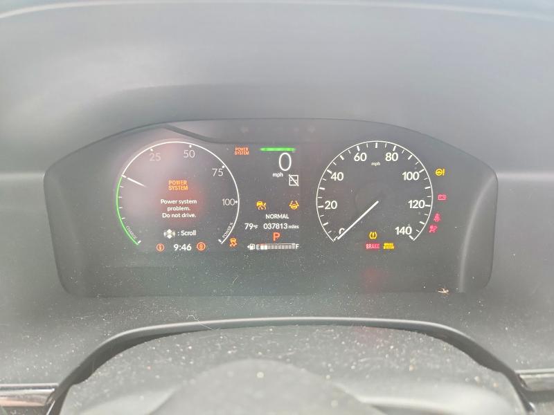 2023 Honda Cr-v VIN 5J6RS6H90PL006732 COPART salvage auction — SIDE, VA - CERT OF TITLE - SALVAGE, sold $20,100 on 2026-09-16 (photo 9)