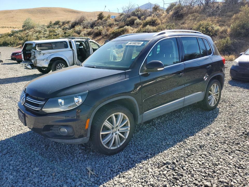 2012 Volkswagen Tiguan VIN WVGBV7AX4CW518544 COPART salvage auction — MECHANICAL, CA - CERTIFICATE OF TITLE, sold $650 on 2026-08-13 (photo 1)