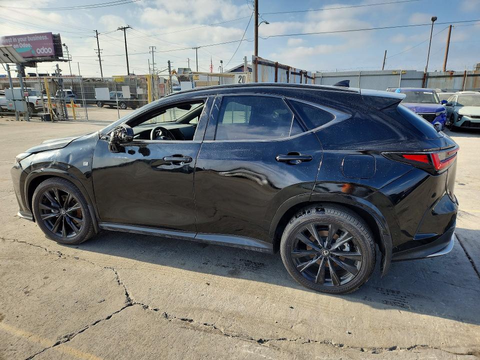 2025 Lexus Nx VIN 2T2KGCEZ5SC064035 COPART salvage auction — FRONT END, Ca - Salvage Certificate, sold $13,900 on 2026-09-21 (photo 2)