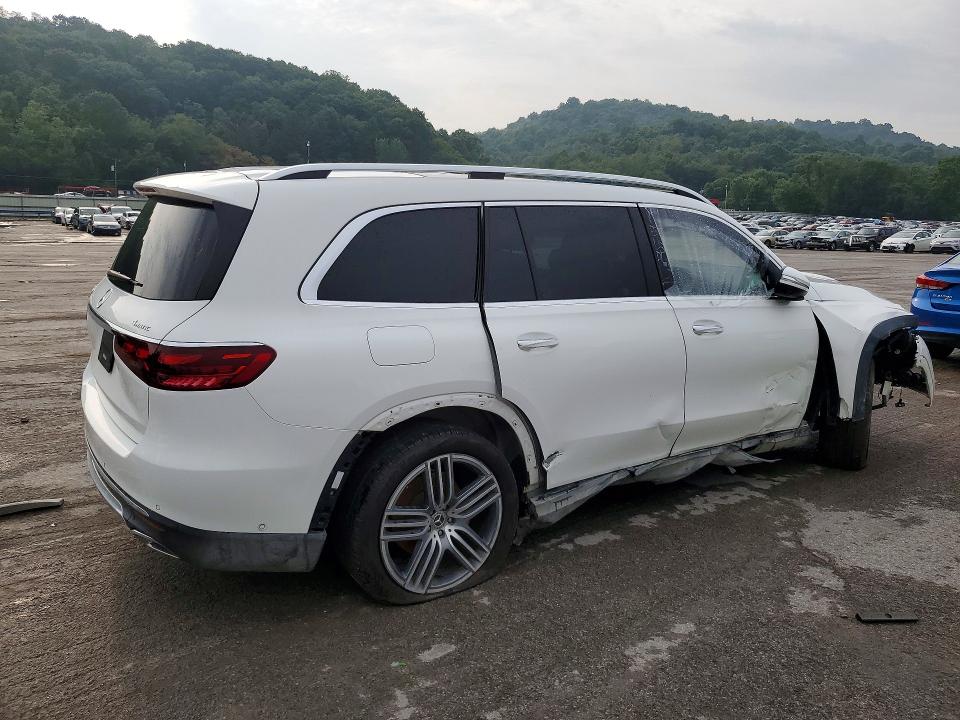 2025 Mercedes-benz Gls-klasse VIN 4JGFF5KE2SB446006 COPART salvage auction — FRONT END, Ny - Certificate Of Title, sold $40,000 on 2026-08-24 (photo 3)