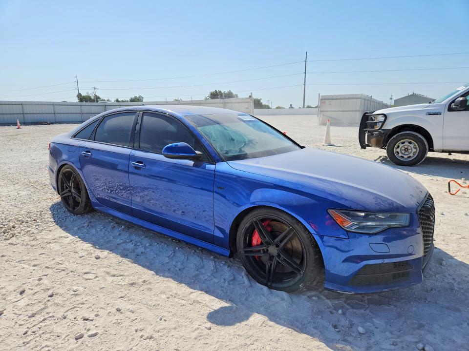 2018 Audi S6 VIN WAUFFAFC1JN032666 COPART salvage auction — MECHANICAL, Tx - Certificate Of Title (P), sold $14,100 on 2026-09-17 (photo 4)