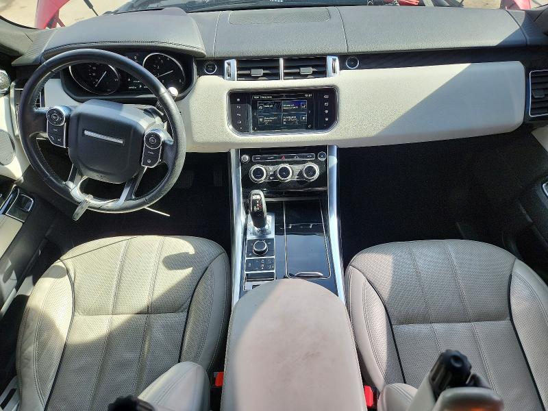 2016 Land rover RANGE ROVER VIN SALWR2PF6GA592328 COPART salvage auction — NORMAL WEAR, Salvage Title, sold $5,300 on 2026-09-04 (photo 8)