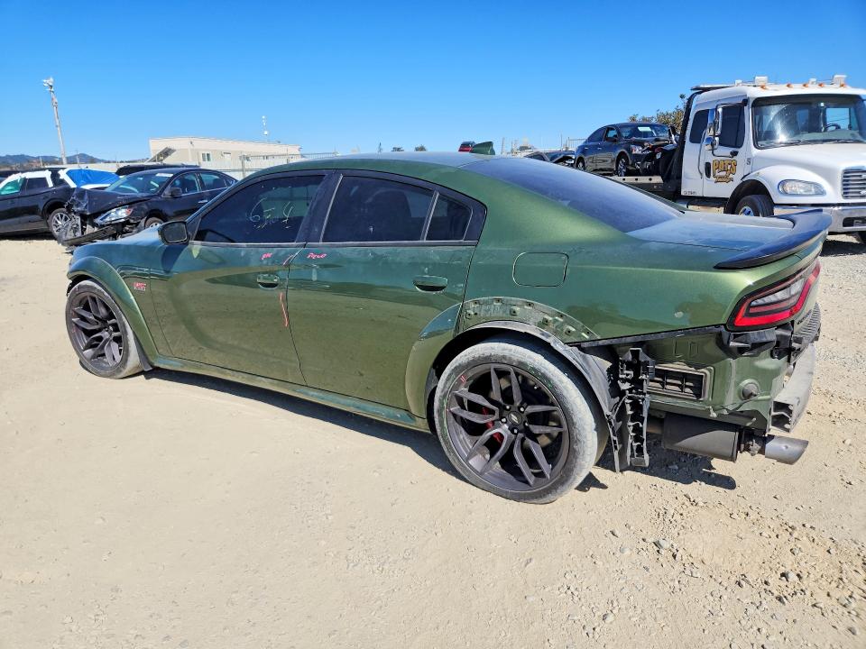 2021 Dodge Charger VIN 2C3CDXGJ6MH567201 COPART salvage auction — REAR END, Salvage Title, sold $22,600 on 2026-09-22 (photo 2)