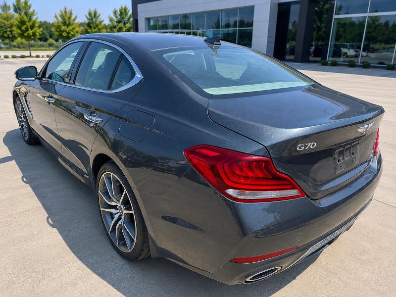 2019 Genesis G70 VIN KMTG34LE8KU015136 COPART salvage auction — MINOR DENT/SCRATCHES, SC - CERTIFICATE OF TITLE (P), sold $4,000 on 2026-09-29 (photo 3)