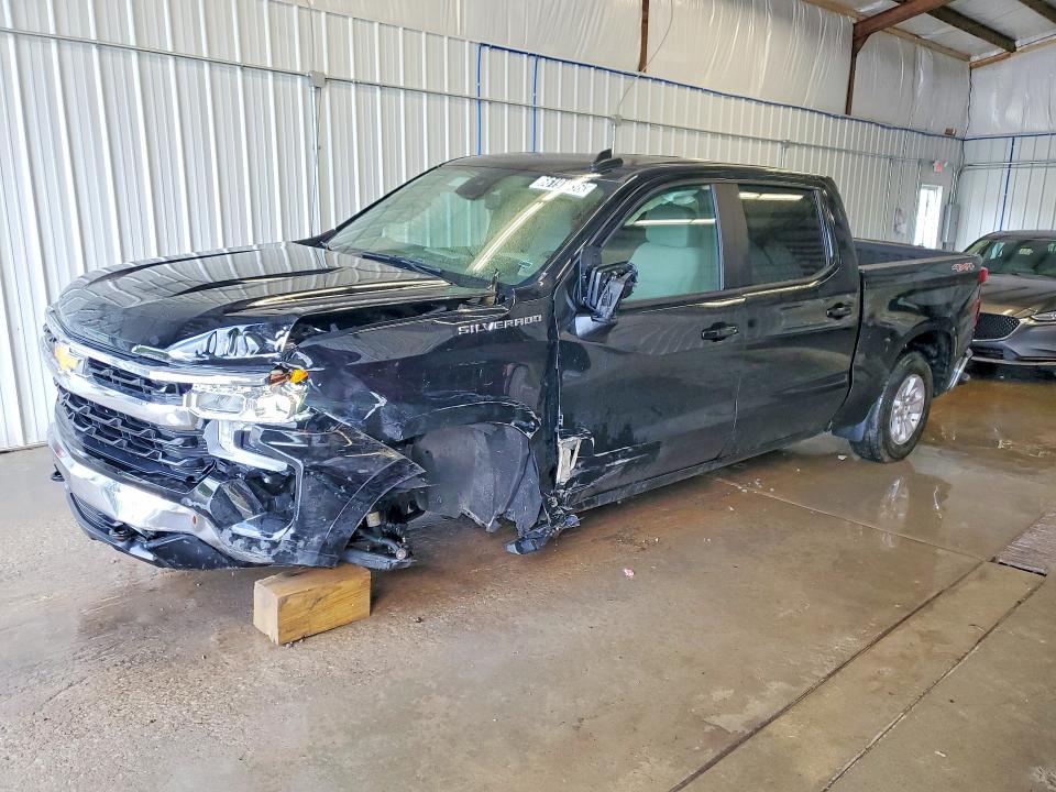 2026 Chevrolet Silverado 1500 VIN 1GCUKDED7TZ195335 COPART salvage auction — FRONT END, KY - CERTIFICATE OF TITLE (P), sold $15,800 on 2026-09-05 (photo 1)