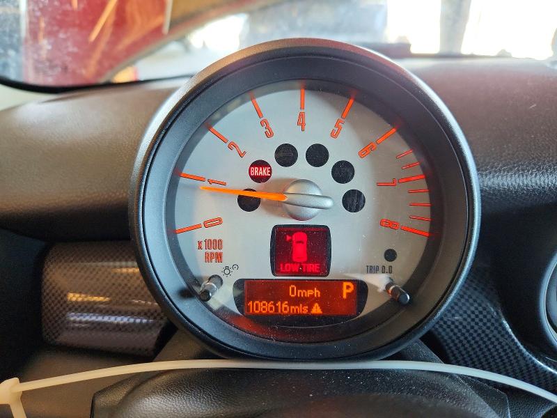 2013 Mini Cooper VIN WMWSV3C54DT395448 COPART salvage auction — FRONT END, Ca - Salvage Certificate, sold $750 on 2026-09-03 (photo 9)
