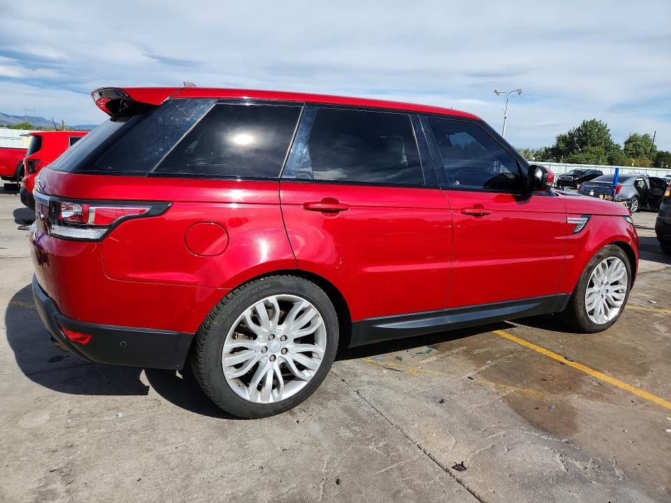 2016 Land rover RANGE ROVER VIN SALWR2PF6GA592328 COPART salvage auction — NORMAL WEAR, Salvage Title, sold $5,300 on 2026-09-04 (photo 3)