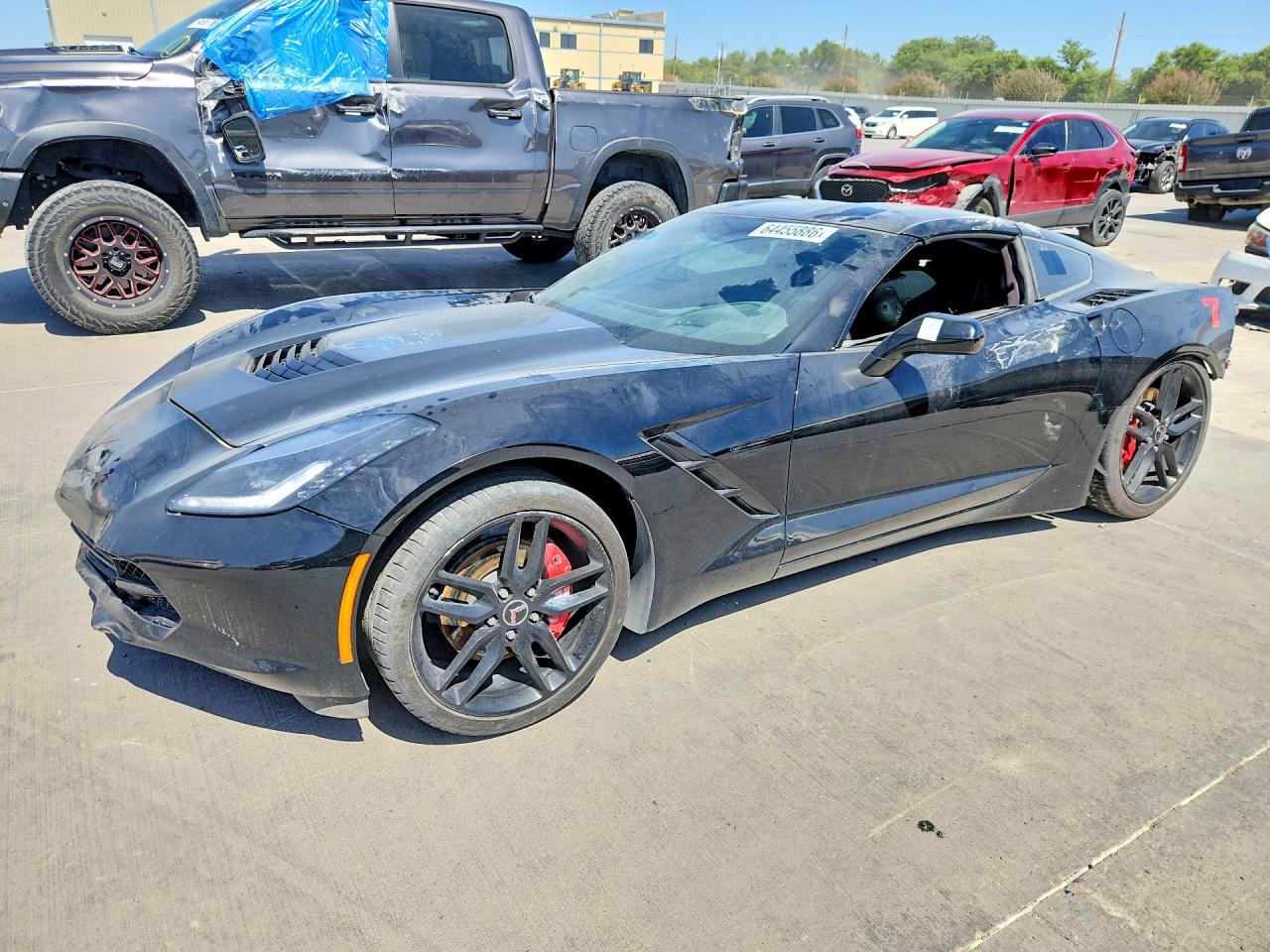 2014 Chevrolet Corvette Stingray VIN 1G1YE2D75E5134478 — COPART salvage auction photo
