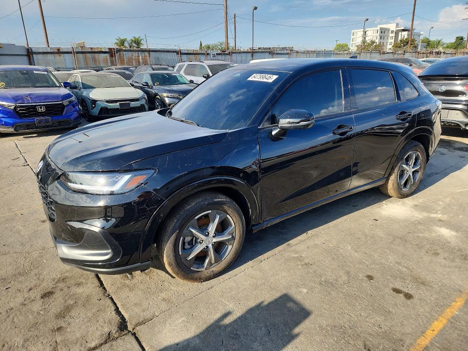2025 Honda Hr-v VIN 3CZRZ1H74SM706564 COPART salvage auction — FRONT END, Ca - Salvage Certificate, sold $7,700 on 2026-08-19 (photo 1)