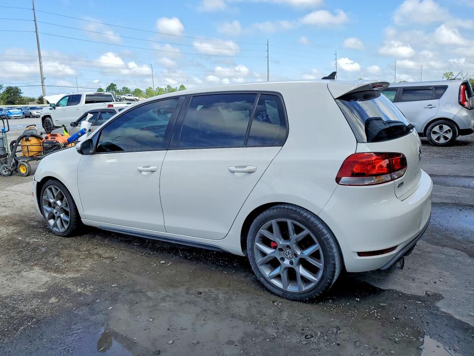 2013 Volkswagen Gti VIN WVWHV7AJ8DW127943 COPART salvage auction — FRONT END, Fl - Cert Of Ttl-Rebuilt&Slvg Rbld, sold $2,100 on 2026-08-18 (photo 2)
