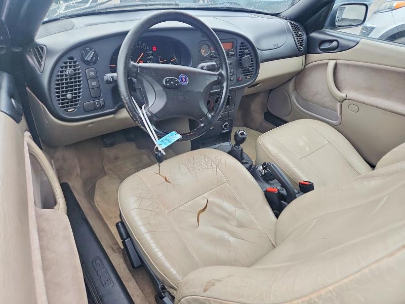 1998 Saab 900 VIN YS3DD75B3W7002701 COPART salvage auction — FRONT END, NY - MV-907A SALVAGE CERTIFICATE, sold $200 on 2026-09-16 (photo 8)