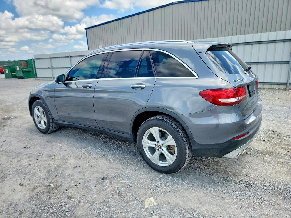 2018 Mercedes-benz Glc VIN WDC0G4JB1JV018167 COPART salvage auction — REAR END, Nc - Salvage Certificate Of Title, sold $4,650 on 2026-08-12 (photo 2)