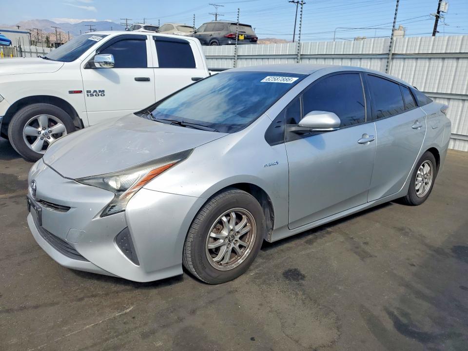 2016 Toyota Prius VIN JTDKBRFU0G3523612 — COPART salvage auction photo