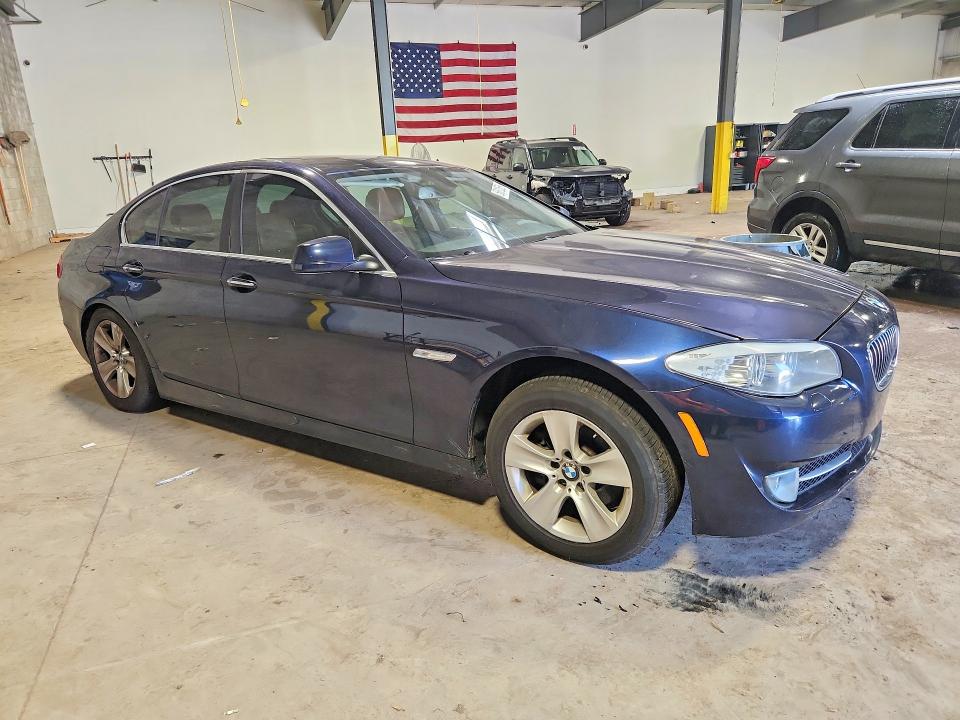 2013 BMW 5 series VIN WBAXH5C56DD108551 COPART salvage auction — ENGINE BURN, PA - CERTIFICATE OF SALVAGE, sold $375 on 2026-08-19 (photo 4)