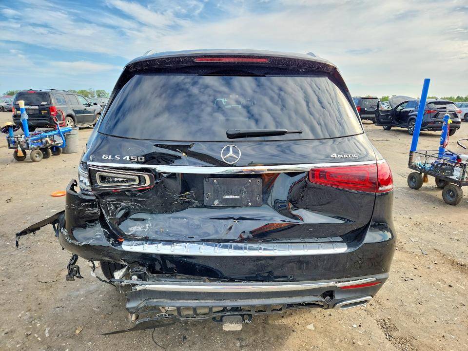 2021 Mercedes-benz Gls-klasse VIN 4JGFF5KE2MA486398 COPART salvage auction — REAR END, VA - CERT OF TITLE - SALVAGE, sold $26,500 on 2026-08-19 (photo 6)