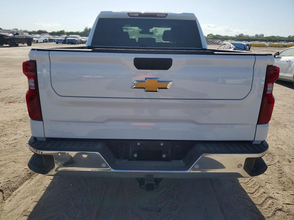 2024 Chevrolet Silverado VIN 1GCPDAEK1RZ240217 COPART salvage auction — FRONT END, FL - CERT OF TITLE SLVG REBUILDABLE, sold $15,000 on 2026-09-08 (photo 6)