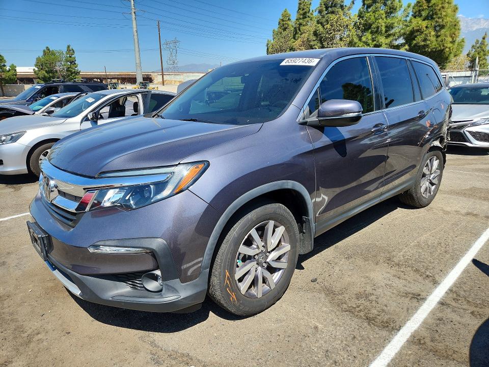 2022 Honda Pilot VIN 5FNYF5H51NB037775 — COPART salvage auction photo