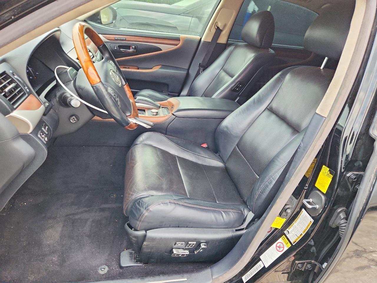 2014 Lexus Ls VIN JTHGL1EF3E5053065 COPART salvage auction — Front End, GA - CERTIFICATE OF TITLE (P), sold $5,300 on 2026-09-11 (photo 7)