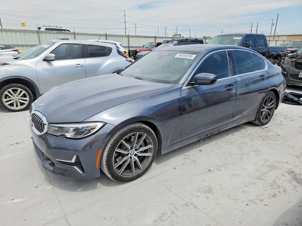 2019 BMW 3 Series VIN WBA5R1C58KAJ99012 — COPART salvage auction photo