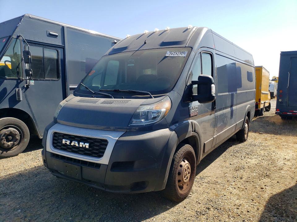 2020 Ram Promaster 3500 VIN 3C6URVJG1LE129352 — COPART salvage auction photo
