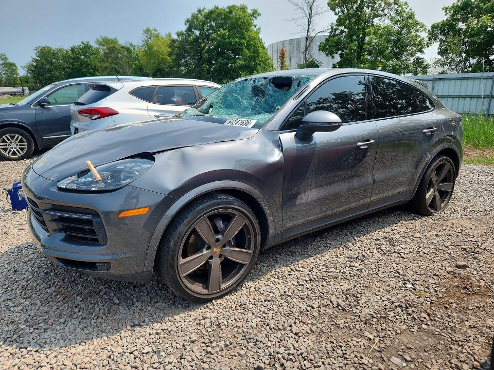 2020 Porsche Cayenne VIN WP1BA2AY4LDA46464 COPART salvage auction — ROOF, Salvage Title, sold $21,200 on 2026-08-19 (photo 1)