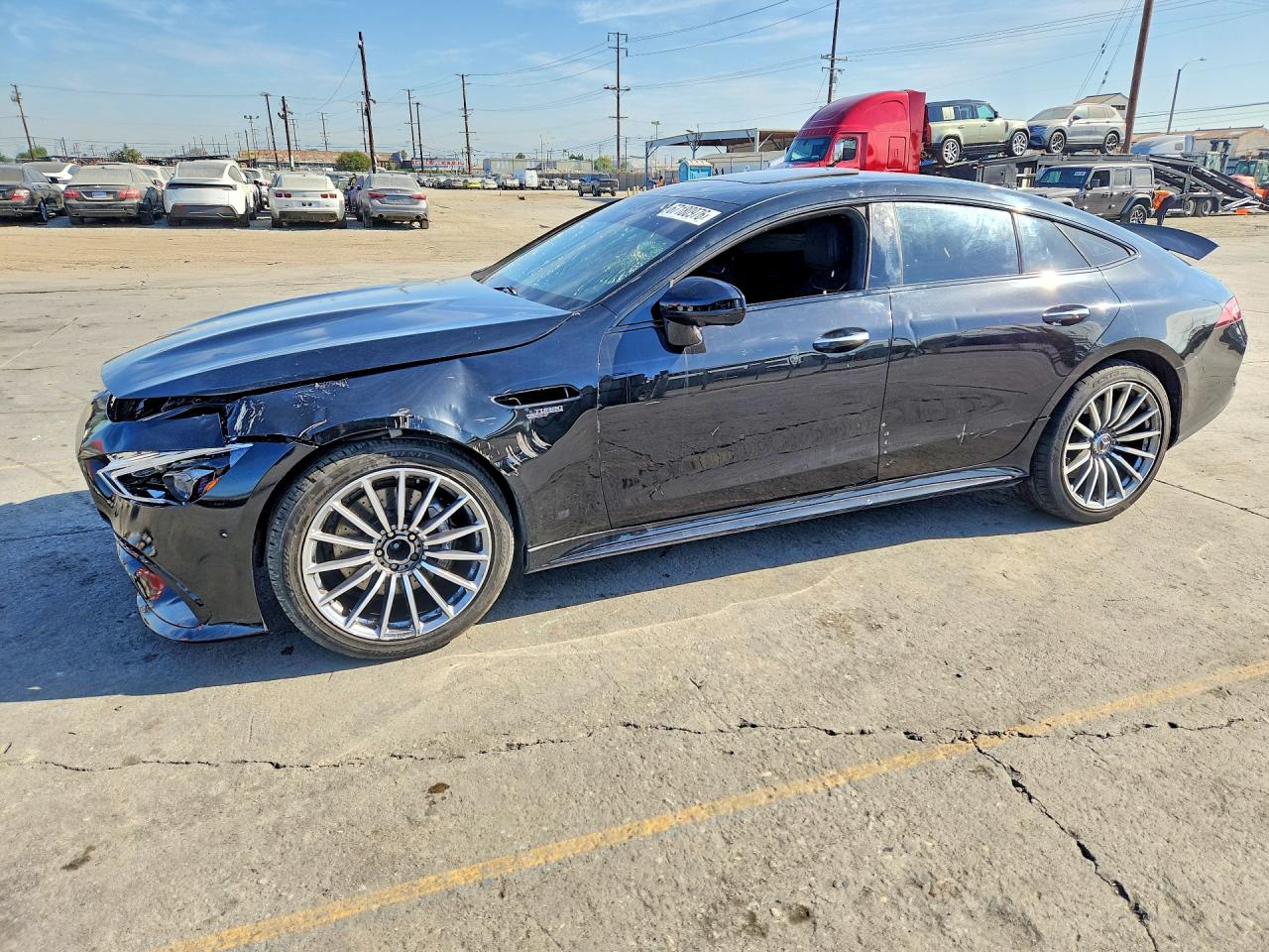 2019 Mercedes-Benz AMG-Class VIN WDD7X6BB1KA008008 — COPART salvage auction photo