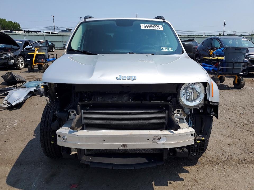 2017 Jeep Renegade VIN ZACCJBAB4HPF96936 COPART salvage auction — FRONT END, Pa - Certificate Of Salvage, sold $2,150 on 2026-08-18 (photo 5)