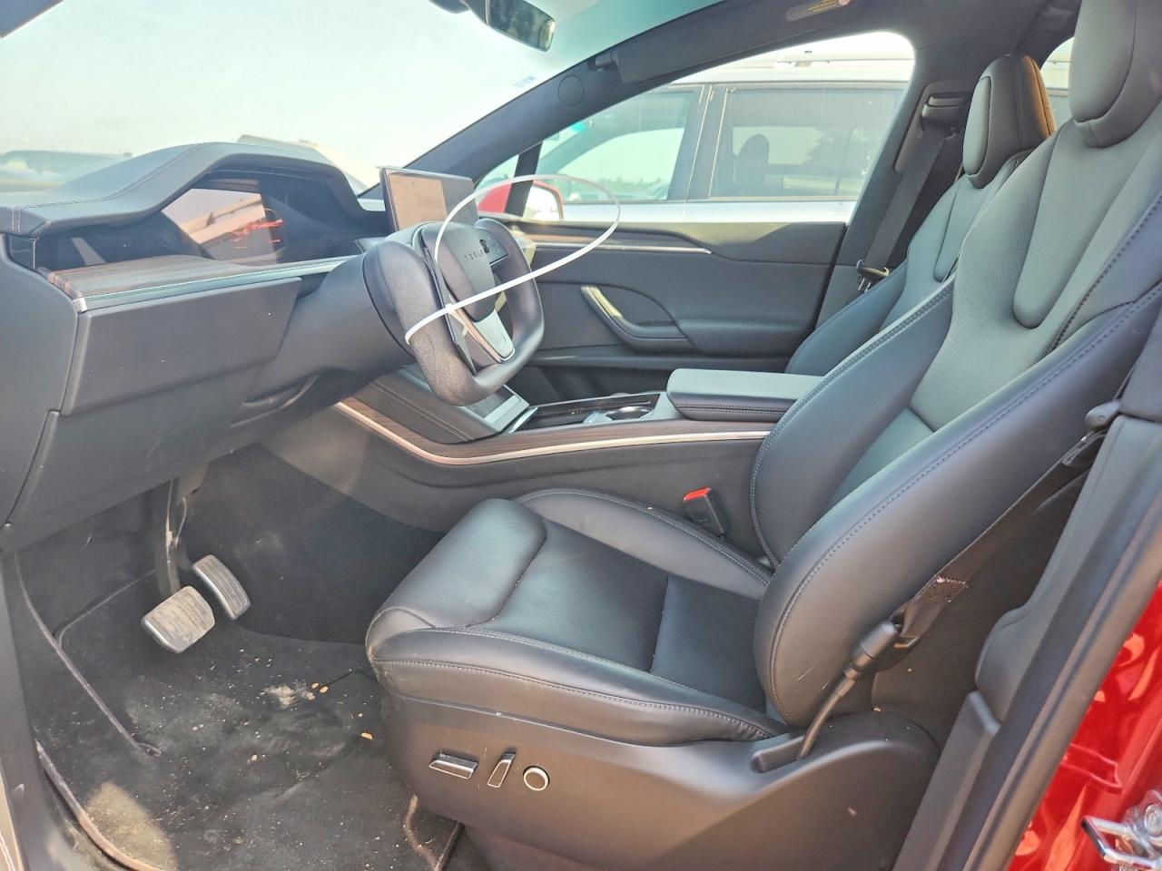 2023 Tesla Model X VIN 7SAXCDE58PF419049 COPART salvage auction — Rear End, SC - CERT OF TITLE-SALVAGE (P), sold $27,000 on 2026-08-24 (photo 7)