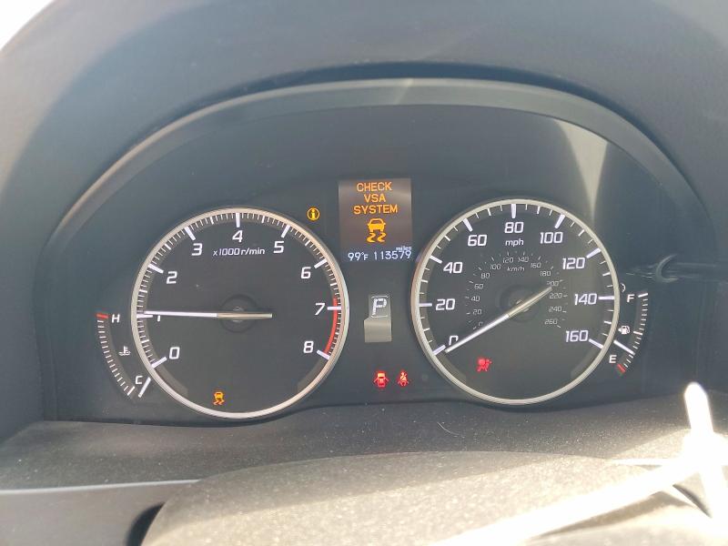 2016 Acura Rdx VIN 5J8TB4H59GL029523 COPART salvage auction — SIDE, Co - Public - Salvage Title, sold $4,000 on 2026-09-08 (photo 9)