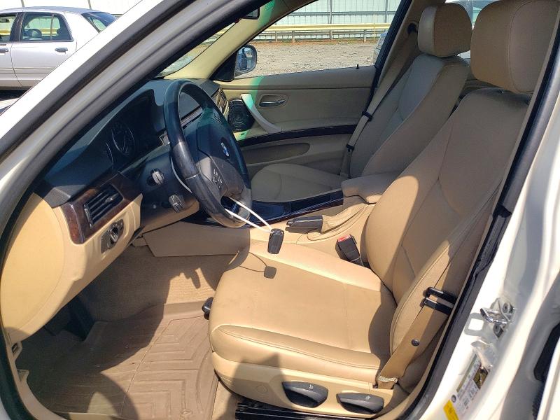 2009 BMW 3 series VIN WBAPH73589E126837 COPART salvage auction — REAR END, VA - CERT OF TITLE-SALVAGE WATER, sold $250 on 2026-08-28 (photo 7)