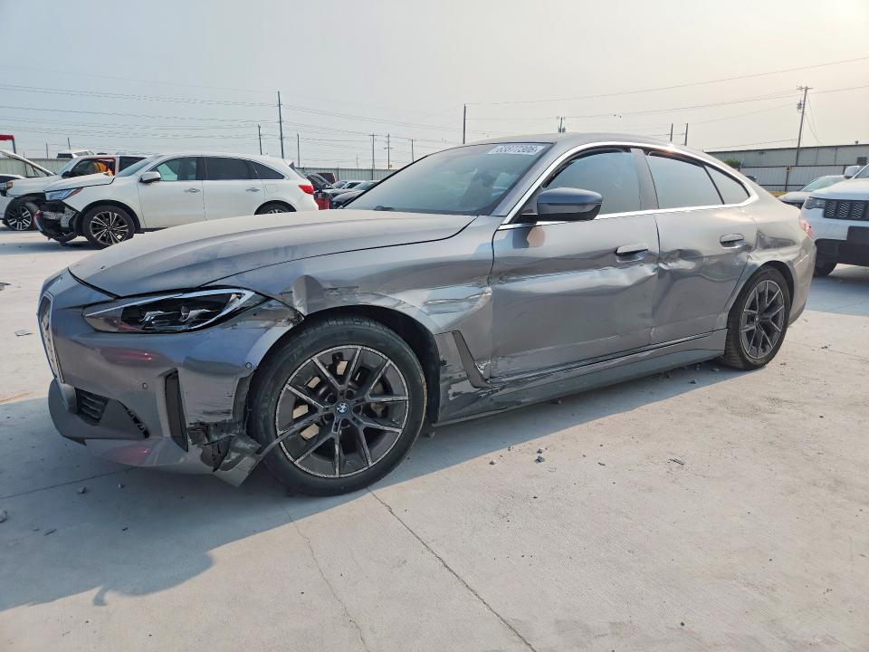 2024 BMW I4 VIN WBY43AW05RFR59926 — COPART salvage auction photo