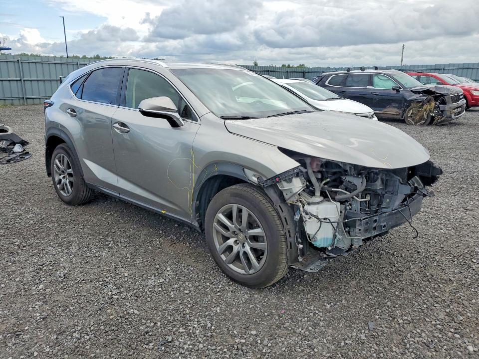 2015 Lexus Nx 200t VIN JTJBARBZ7F2043864 COPART salvage auction — FRONT END, ON - PERMIT NO BRAND - UNFIT, sold $7,200 on 2026-09-01 (photo 4)