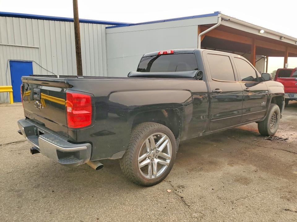 2018 Chevrolet Silverado 1500 VIN 1GCUKREC8JF207883 COPART salvage auction — REAR END, Co - Public - Salvage Title, sold $5,300 on 2026-10-01 (photo 3)
