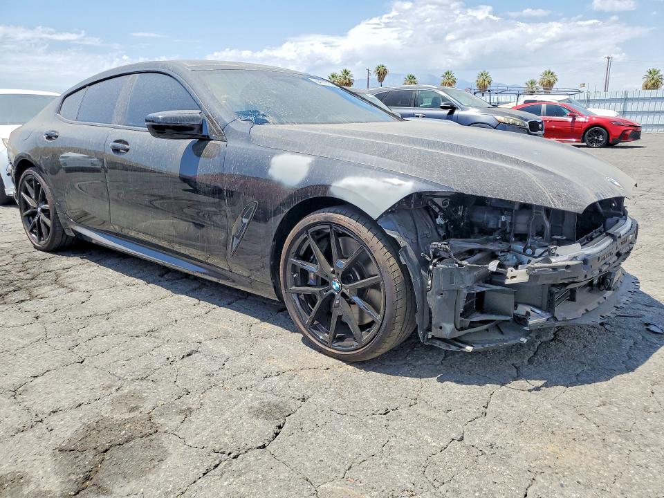 2025 BMW M8 VIN WBAGV8C04SCT43919 COPART salvage auction — FRONT END, Ca - Dis/Dlr/Exp Only Clean Title, sold $39,750 on 2026-08-24 (photo 4)