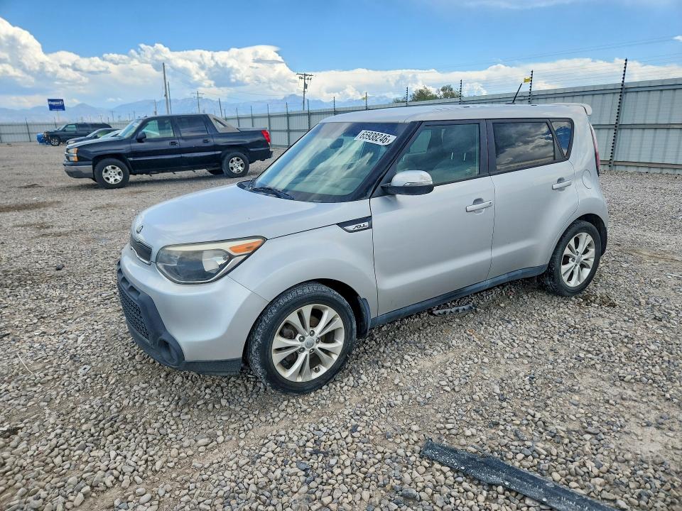 2014 Kia Soul VIN KNDJP3A51E7700796 COPART salvage auction — MINOR DENT/SCRATCHES, Ut - Certificate Of Title, sold $150 on 2026-08-28 (photo 1)