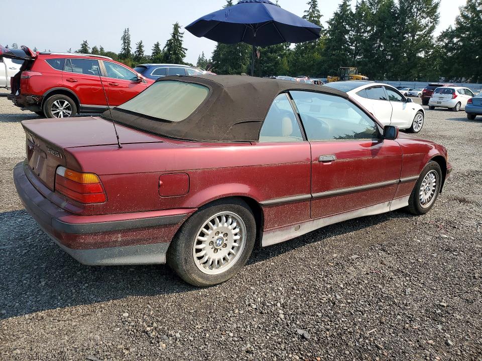 1994 BMW 3 series VIN WBABJ6323RJD32950 COPART salvage auction — MECHANICAL, WA - CERT OF OWNERSHIP-REBUILT, sold $600 on 2026-08-07 (photo 3)