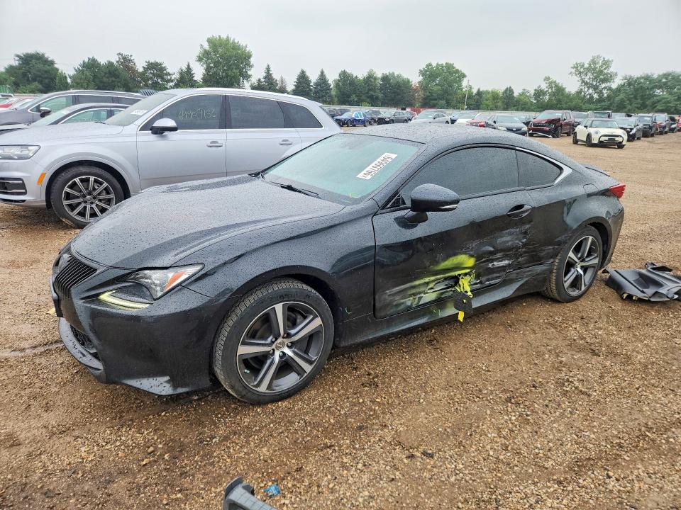 2018 Lexus Rc VIN JTHS85BC3J5004231 — COPART salvage auction photo