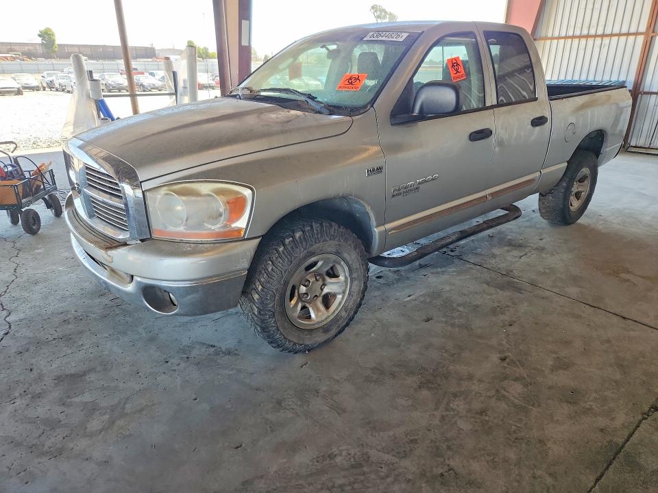 2006 Dodge Ram 1500 VIN 1D7HU182X6J155988 COPART salvage auction — FRONT END, CA - DIS/DLR/EXP ONLY CLEAN TITLE, sold $175 on 2026-08-13 (photo 1)