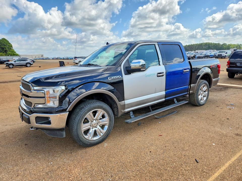 2019 Ford F-150 VIN 1FTEW1E40KFA14843 — COPART salvage auction photo