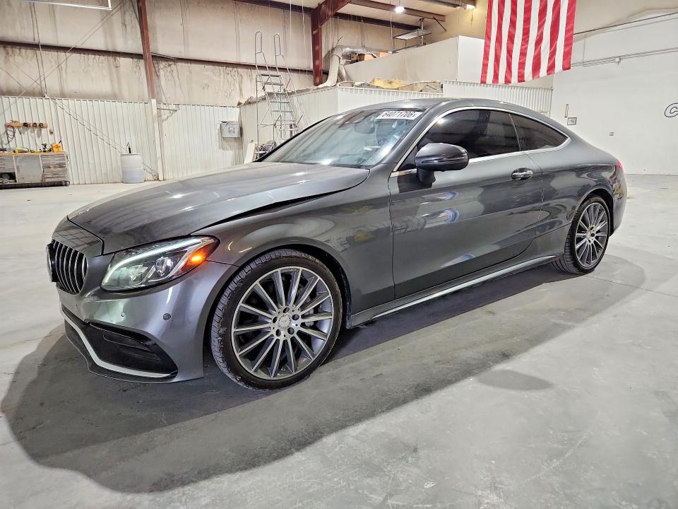 2017 Mercedes-benz C-klasse VIN WDDWJ4JB2HF329957 COPART salvage auction — MINOR DENT/SCRATCHES, Ok - Certificate Of Title (P), sold $8,200 on 2026-08-14 (photo 1)