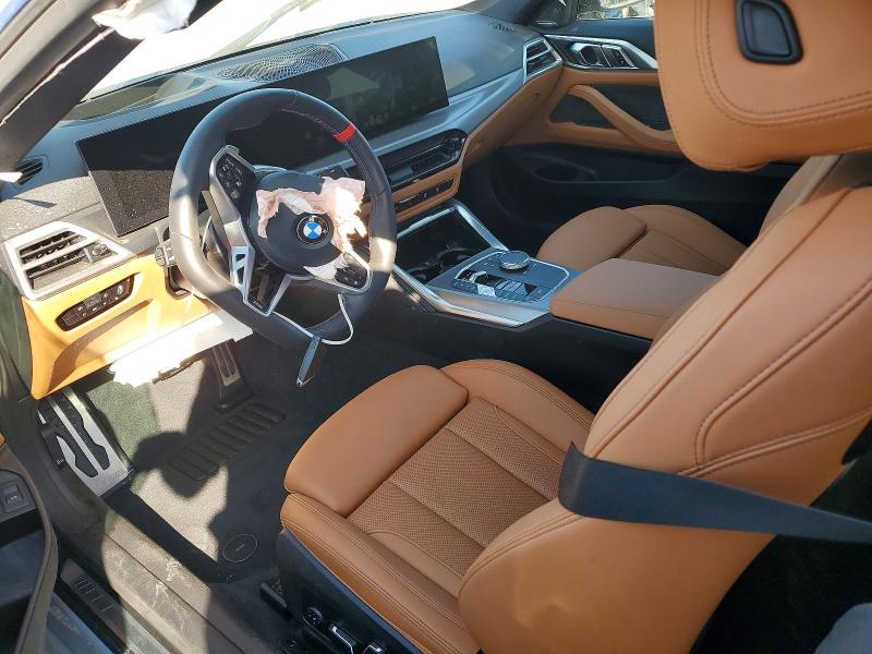 2026 BMW M440i VIN WBA83DA03TCX71777 COPART salvage auction — FRONT END, TX - CERTIFICATE OF TITLE, sold $12,700 on 2026-08-12 (photo 8)